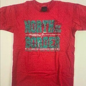 North of the Border Red Graphic Tee